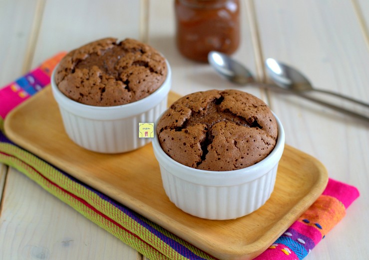 Soufflé de Nutella con 2 ingredientes