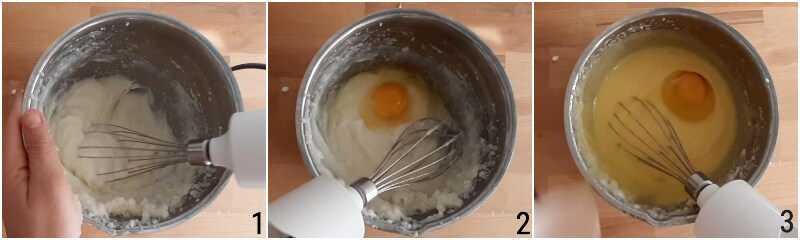 tarta de naranja y ricotta que se derrite en la boca tarta alta y esponjosa ligeramente húmeda sin mantequilla sin gluten il chicco di mais 1 batir azúcar y harina