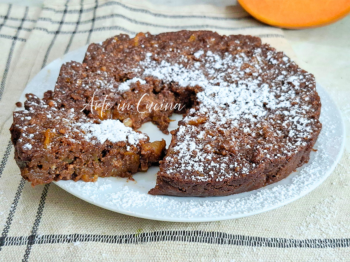 TARTA MONFERRINA con manzanas, amaretti y calabaza