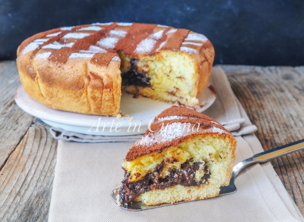 tarta de masa quebrada y bizcocho!