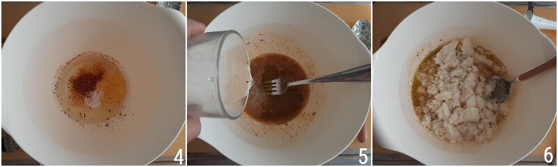 torta de coliflor receta low carb sin harina crujiente sin gluten il chicco di mais mezclar ingredientes líquidos