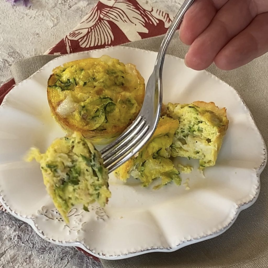tortilla de calabacín al horno