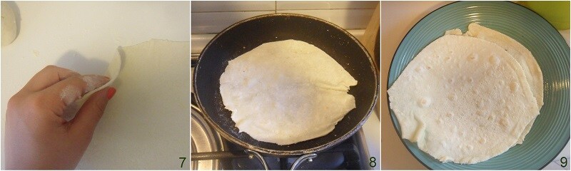 cocinar las tortitas suaves sin gluten en sartén