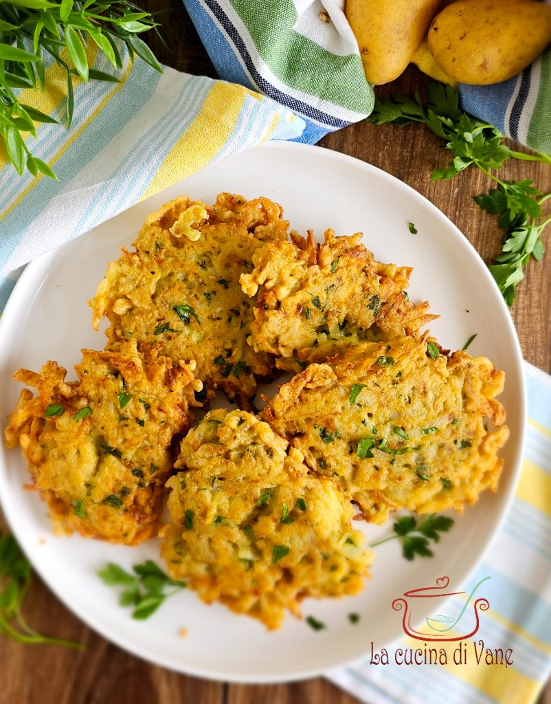 tortitas de patata en sartén