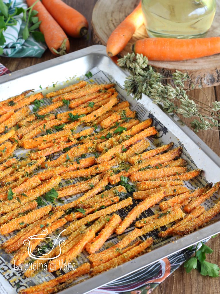 zanahorias crujientes al horno
