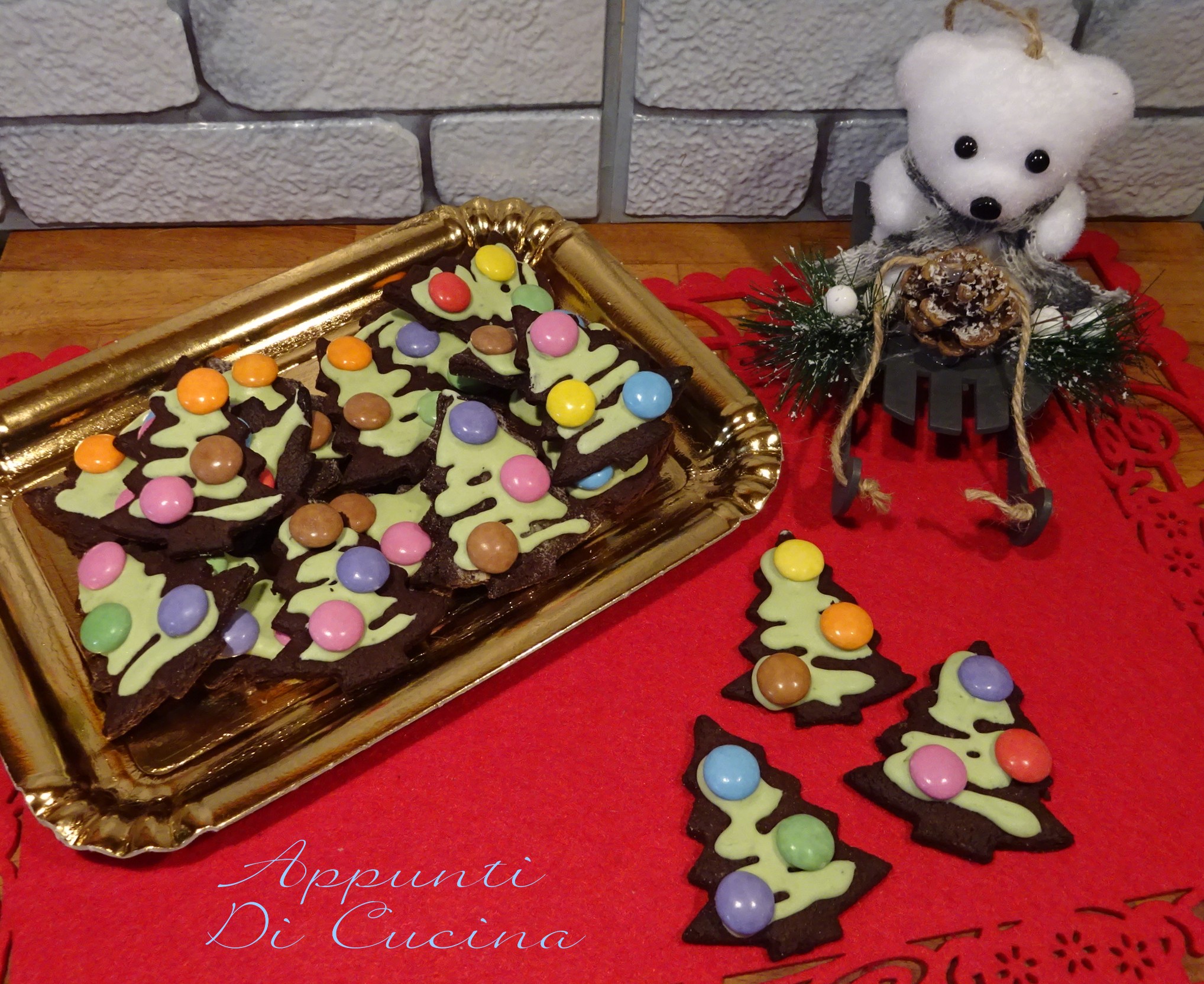 GALLETAS NAVIDEÑAS CON MASA QUEBRADA AL ACEITE