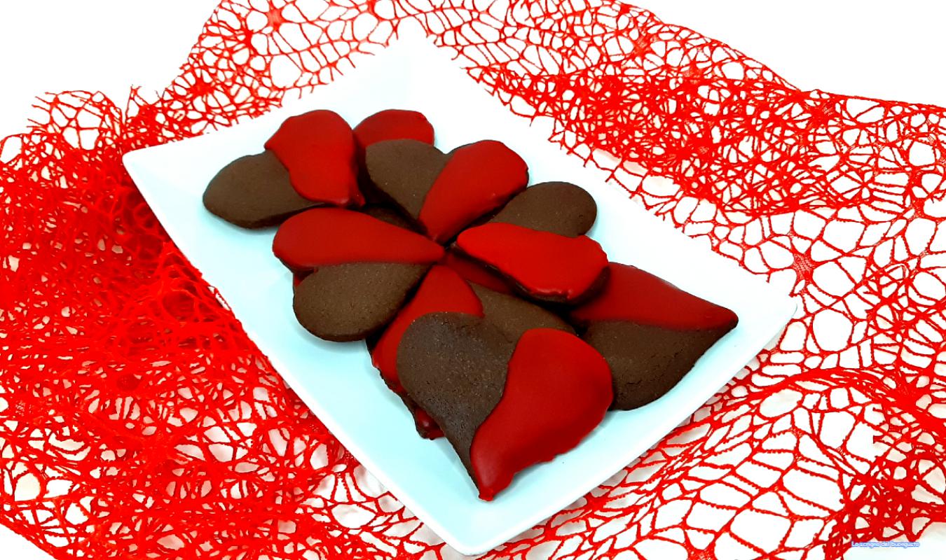 Galletas enamoradas de chocolate