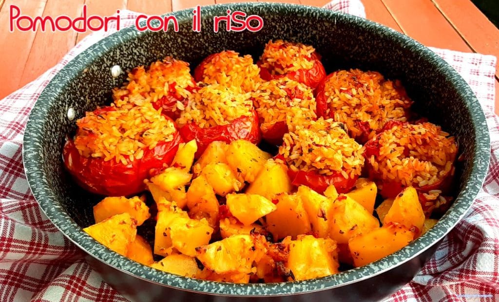 Tomates con arroz