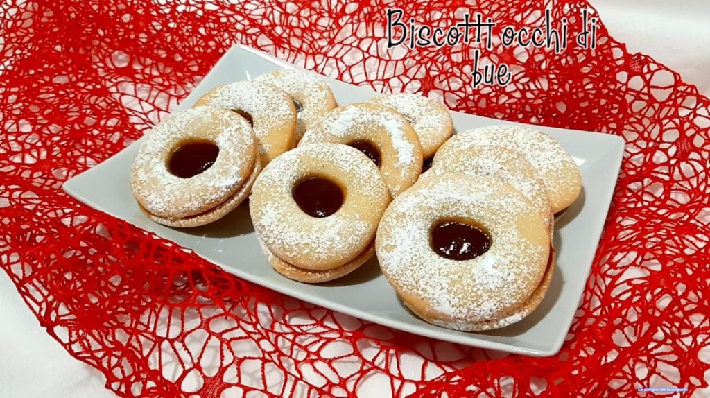 Galletas ojos de buey