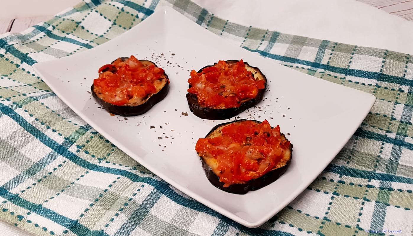 Pizzetas de berenjena