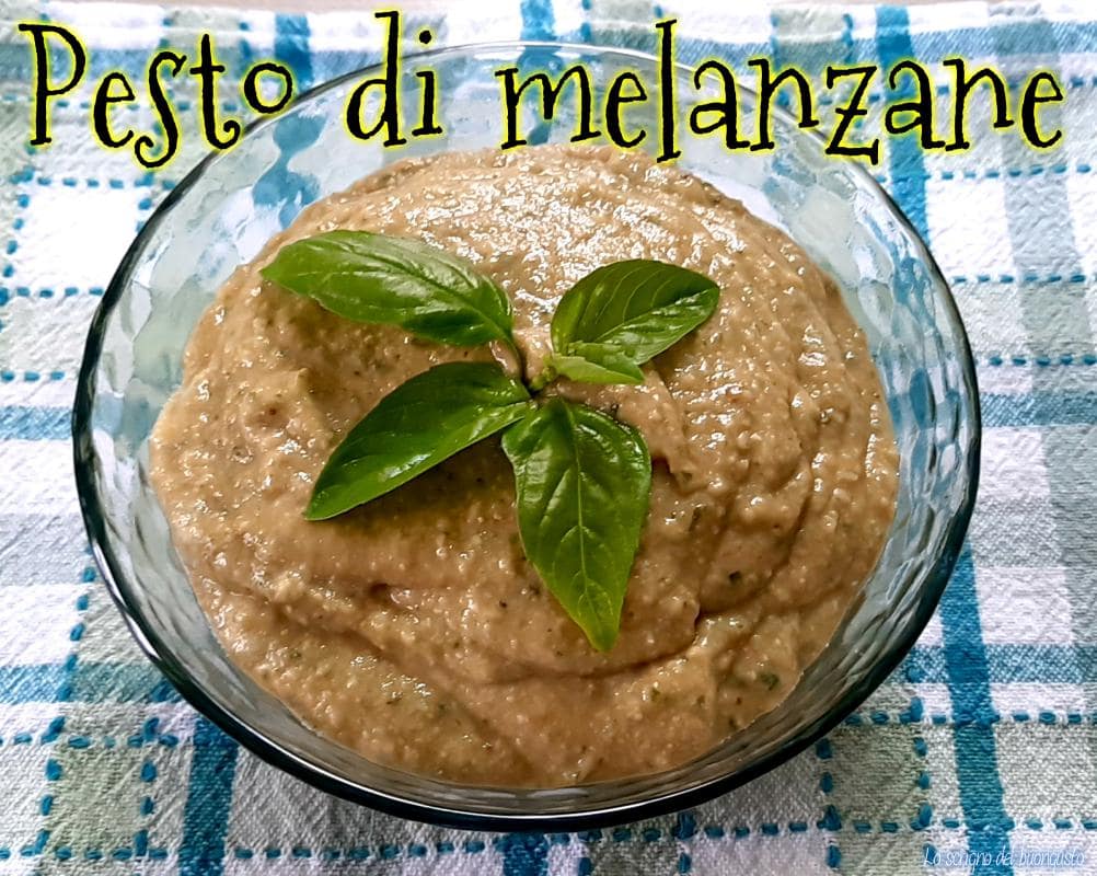 Pesto de berenjenas