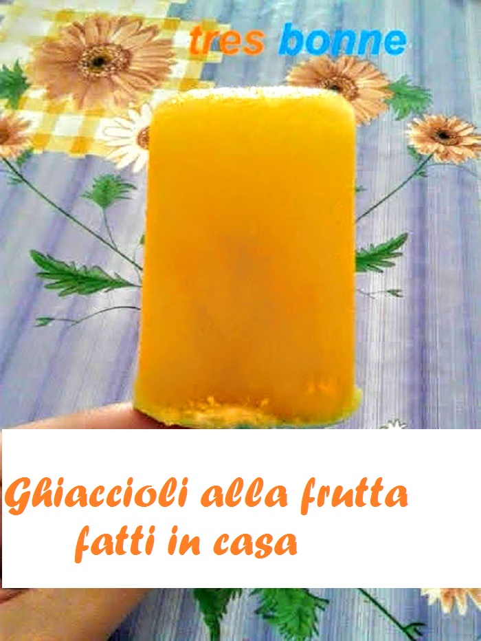 Polo de frutas caseros