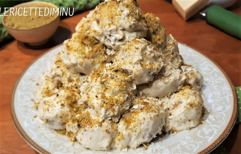 profiterol de pistacho