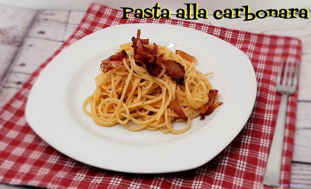 Pasta a la carbonara