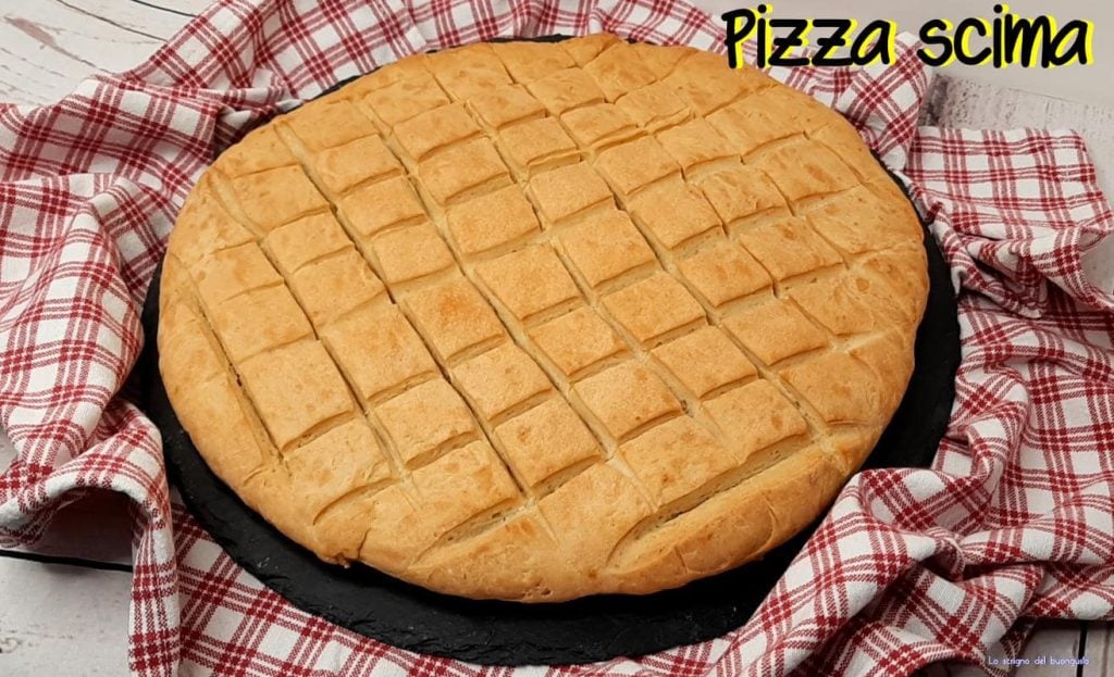 Pizza tonta o pizza scima