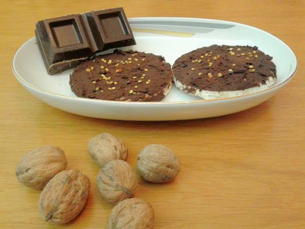 TORTITAS DE ARROZ CON CHOCOLATE EXPRÉS