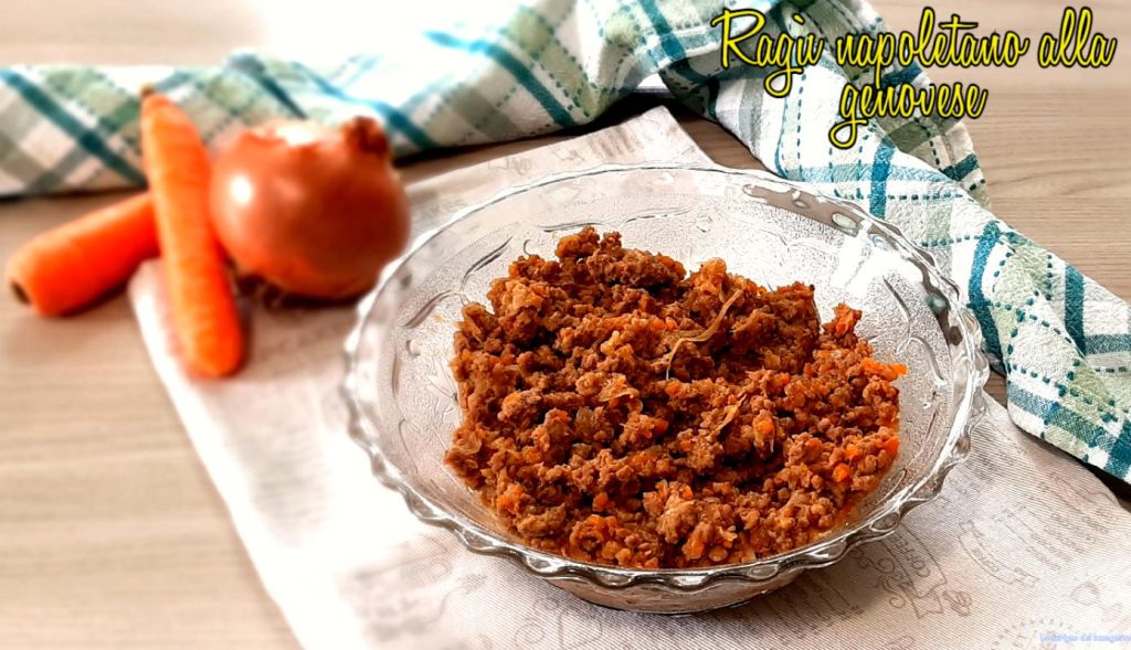 Ragú napolitano a la genovesa