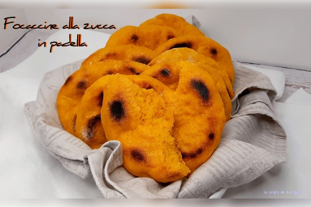 Tortitas de calabaza en sartén