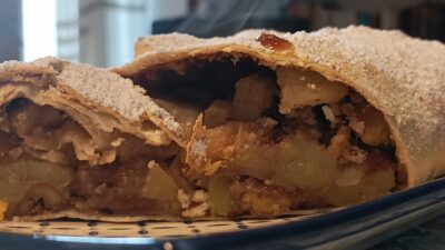 El strudel de mi casa.