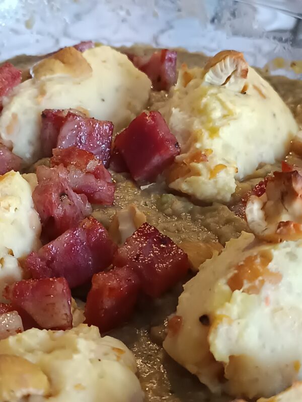 Quenelle de patatas y garbanzos