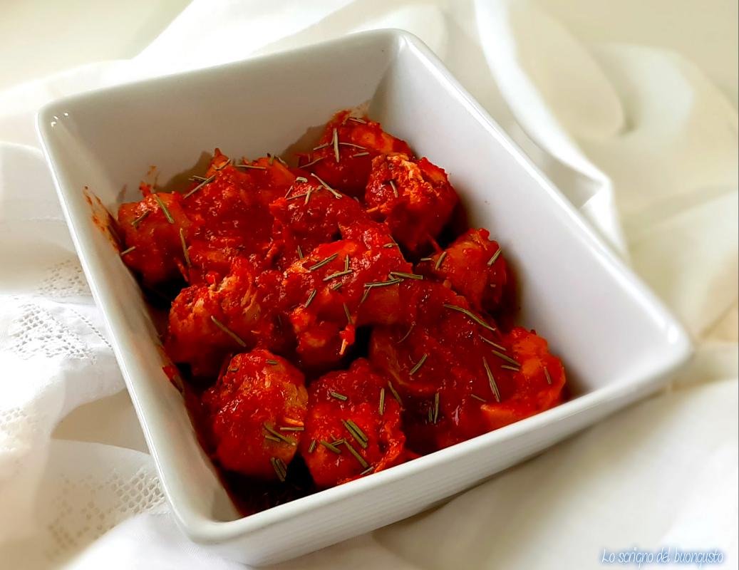 Rollitos de conejo a la cazadora