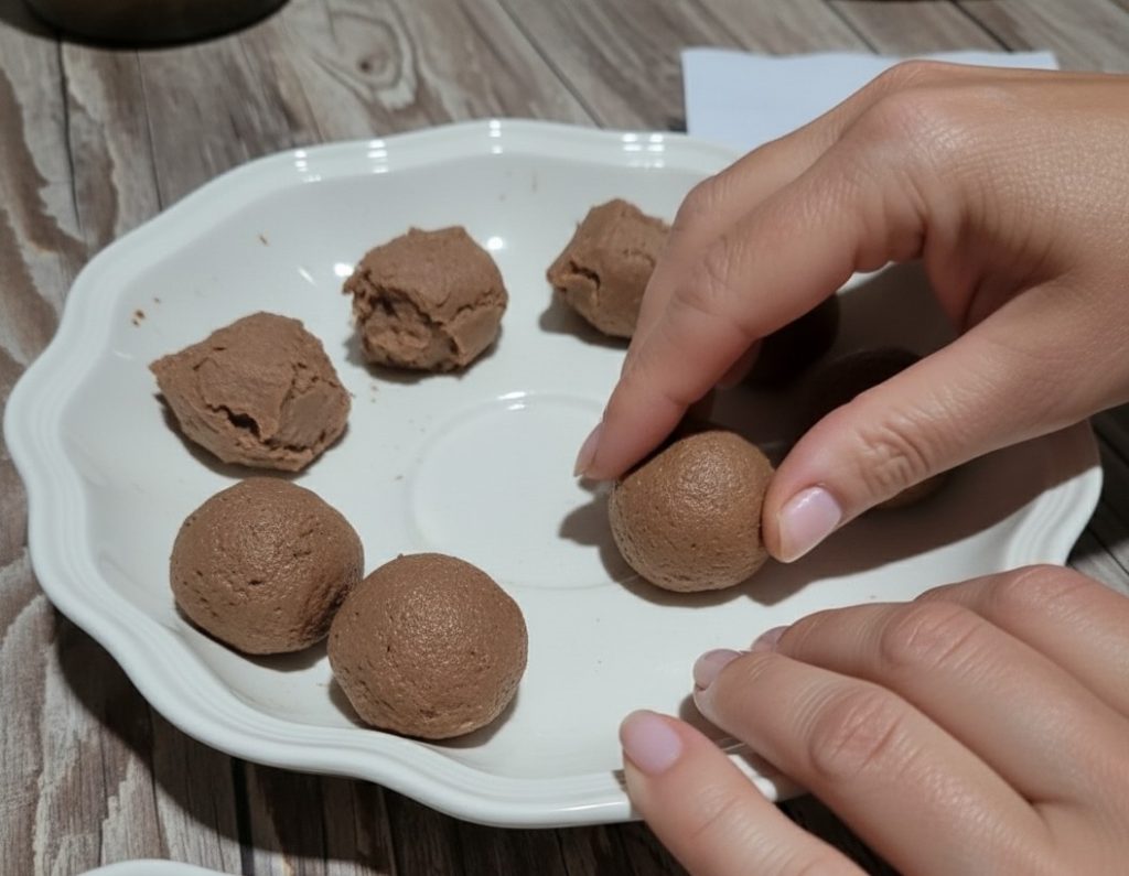 Los bombones con plumcake de cacao de Nuvola zero