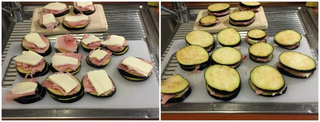 berenjenas fritas rellenas jamón queso