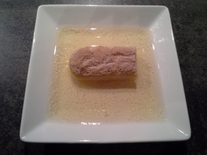 Bizcocho de soletilla a la cerveza