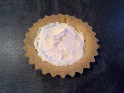 Base de tarta de frutas con crema de mascarpone