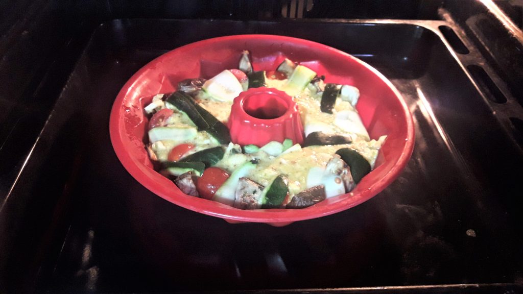 Aperitivo Corona de Navidad con Verduras