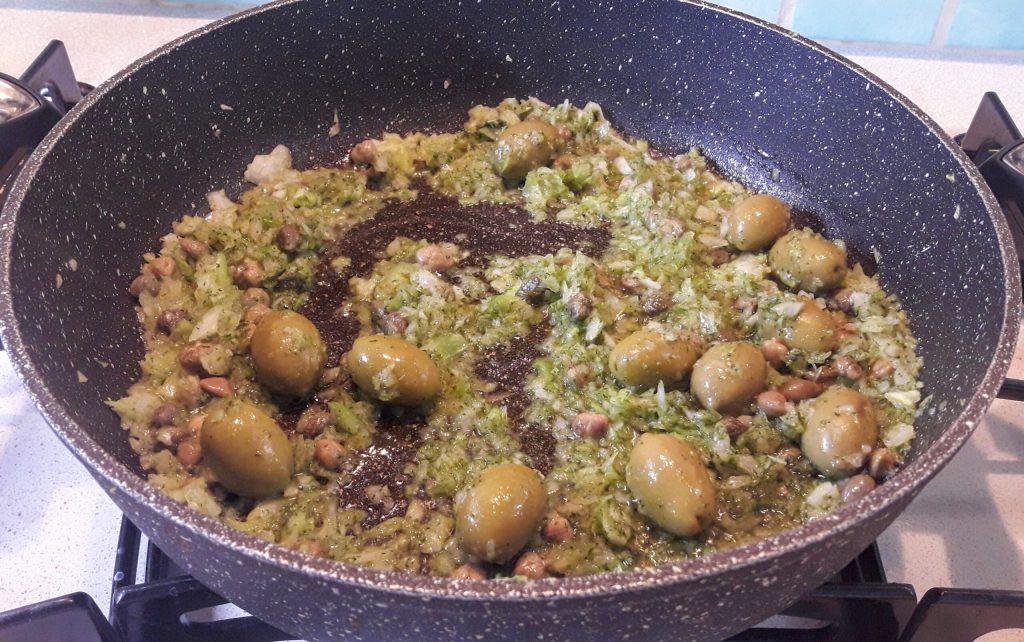 Las chuletas de pez espada "a ghiotta" de Rita