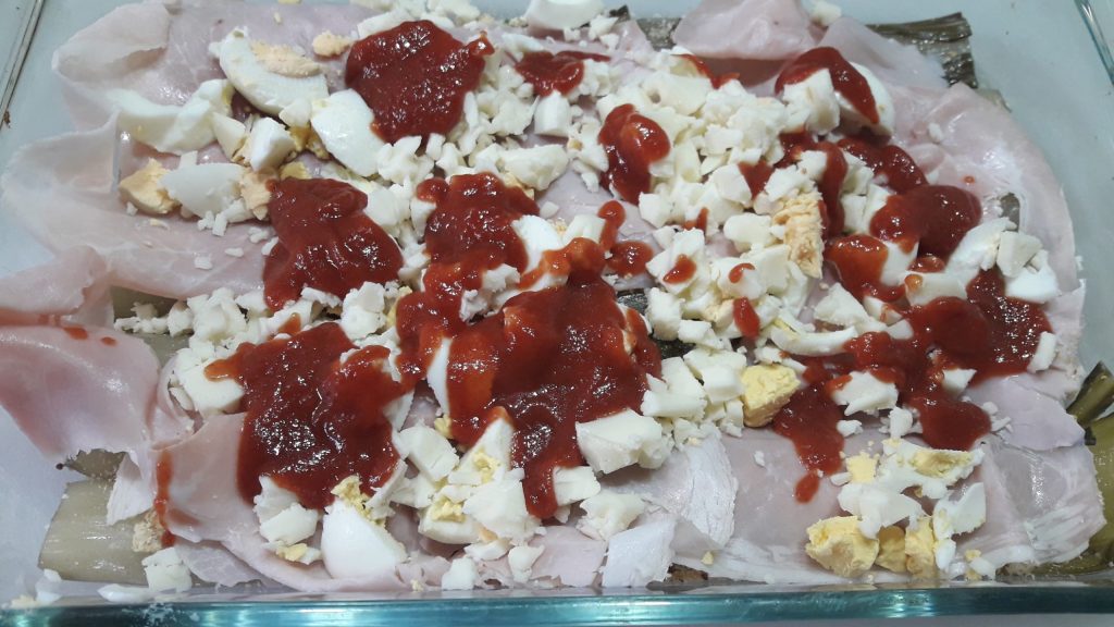 Parmigiana de acelgas a la Siciliana