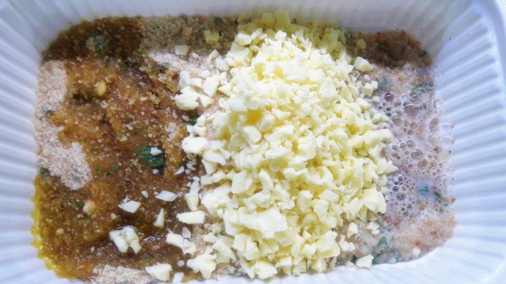 Rollitos de lomo con caponata siciliana