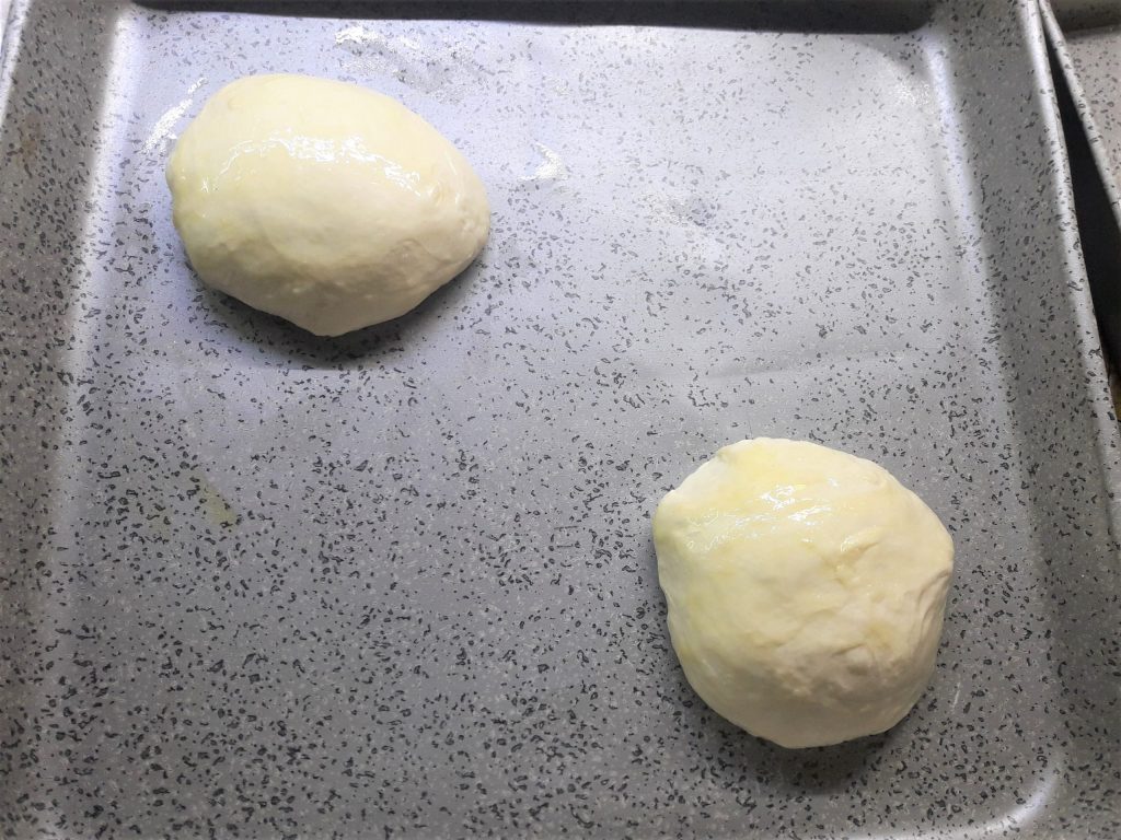 Pizza Margherita a larga fermentación