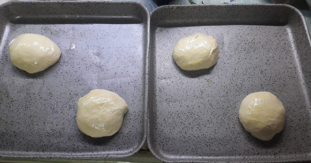 Pizza Margherita a larga fermentación