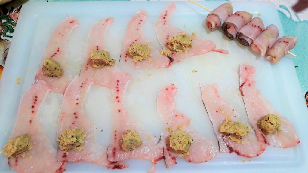 braciole de pez espada