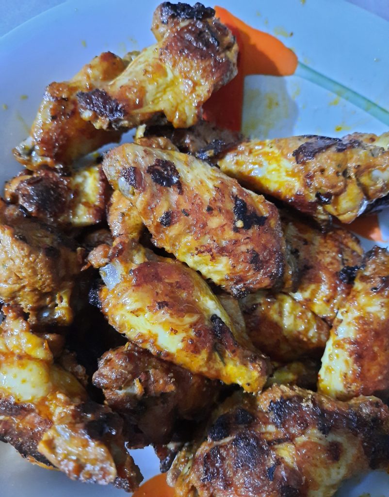 alitas de pollo a la paprika