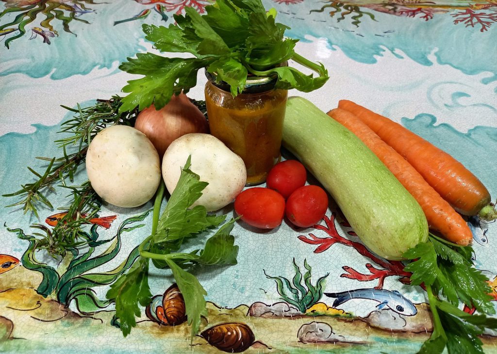 Mi pastilla de caldo vegetal hecha en casa