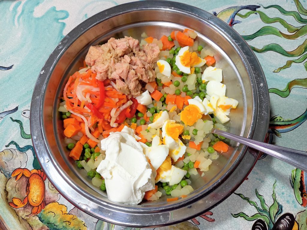 Ensaladilla rusa ligera de RitaAmordicucina