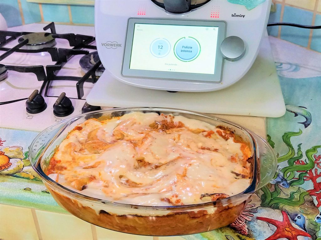 Lasaña a la boloñesa con receta dietética