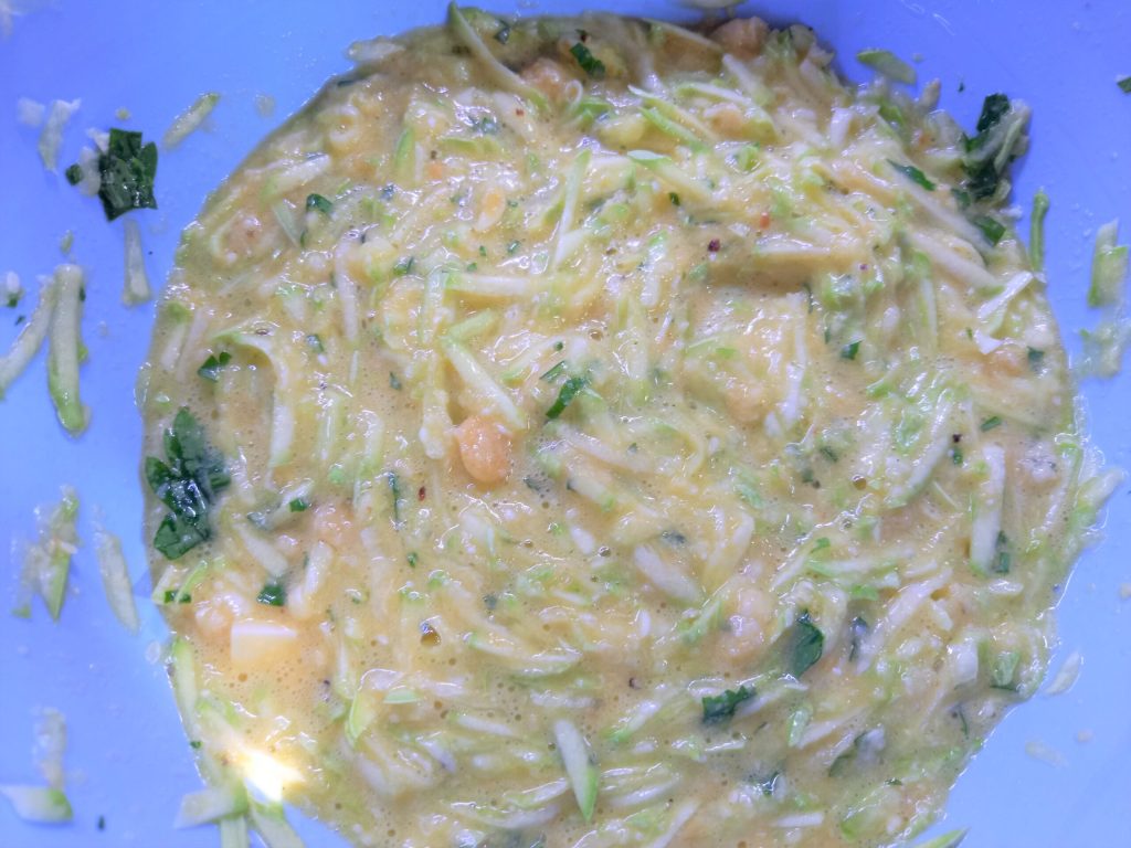 Rollo de tortilla con calabacines ligero