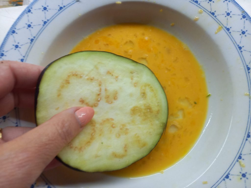 Filetes de berenjena receta siciliana