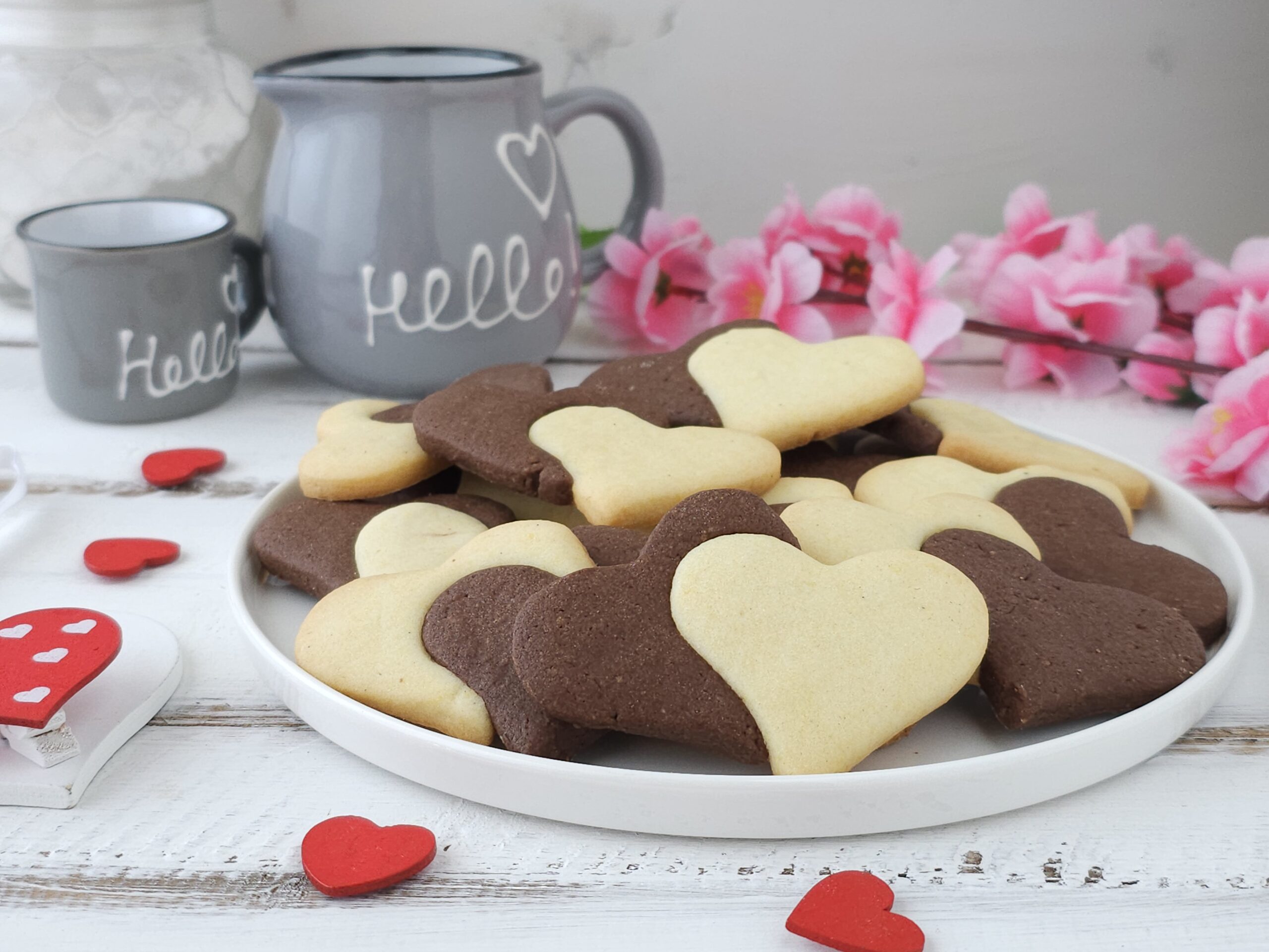 Galletas en forma de corazón