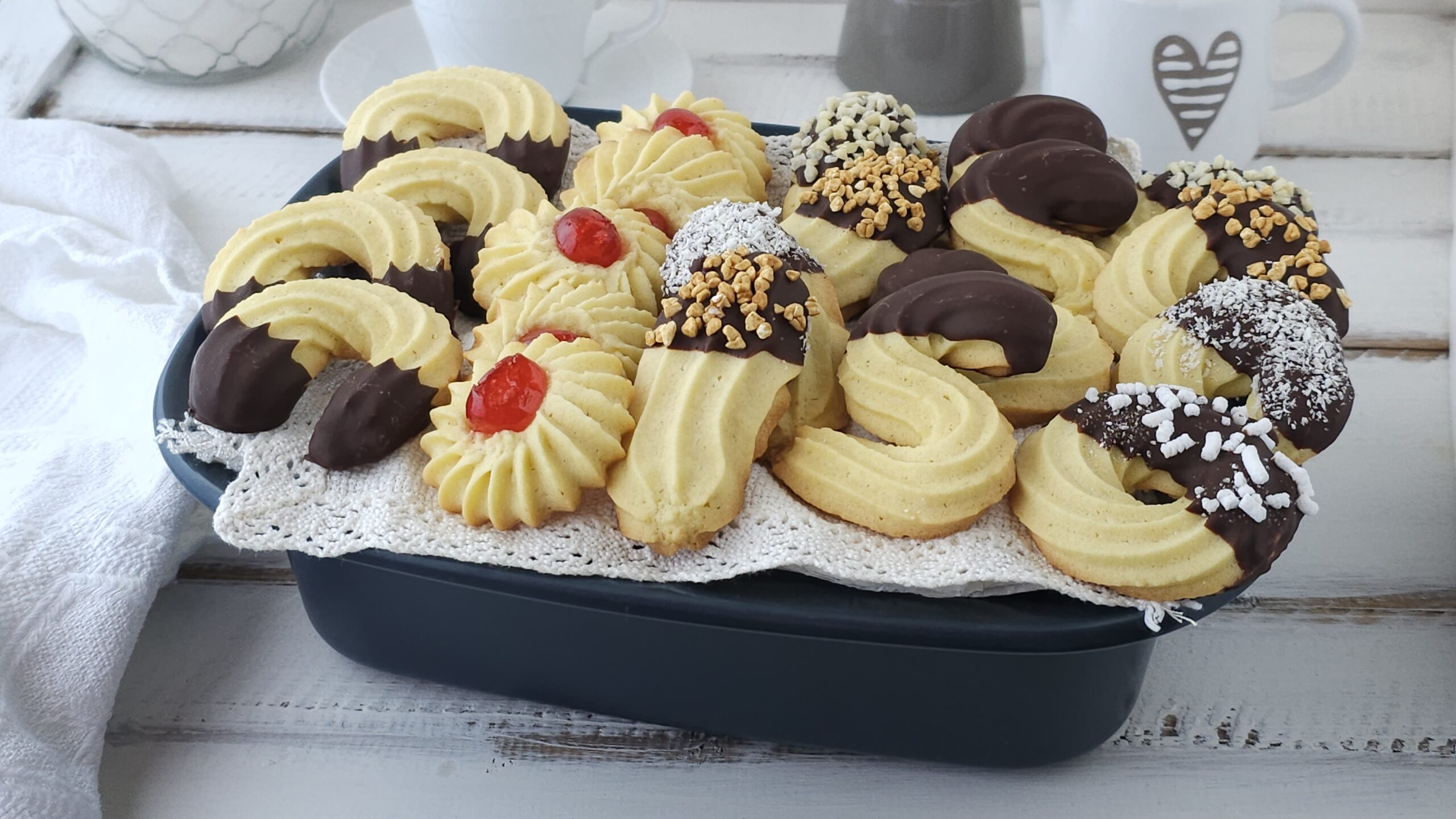 Galletas de pasta choux