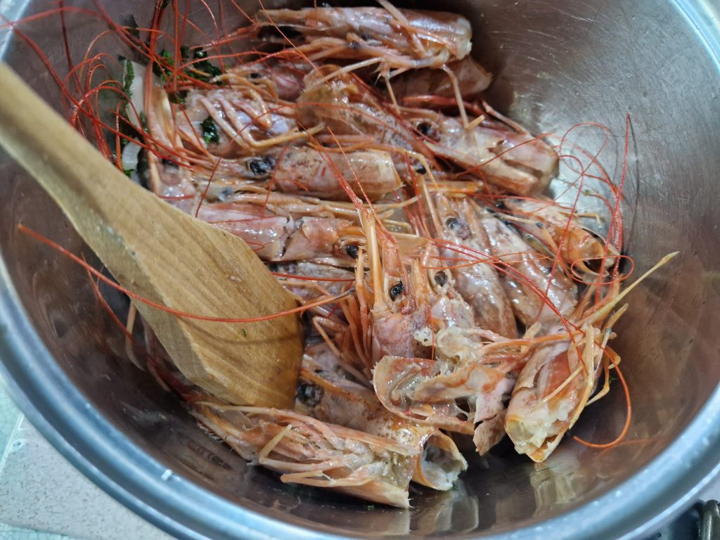El caldo de gambas receta de reciclaje