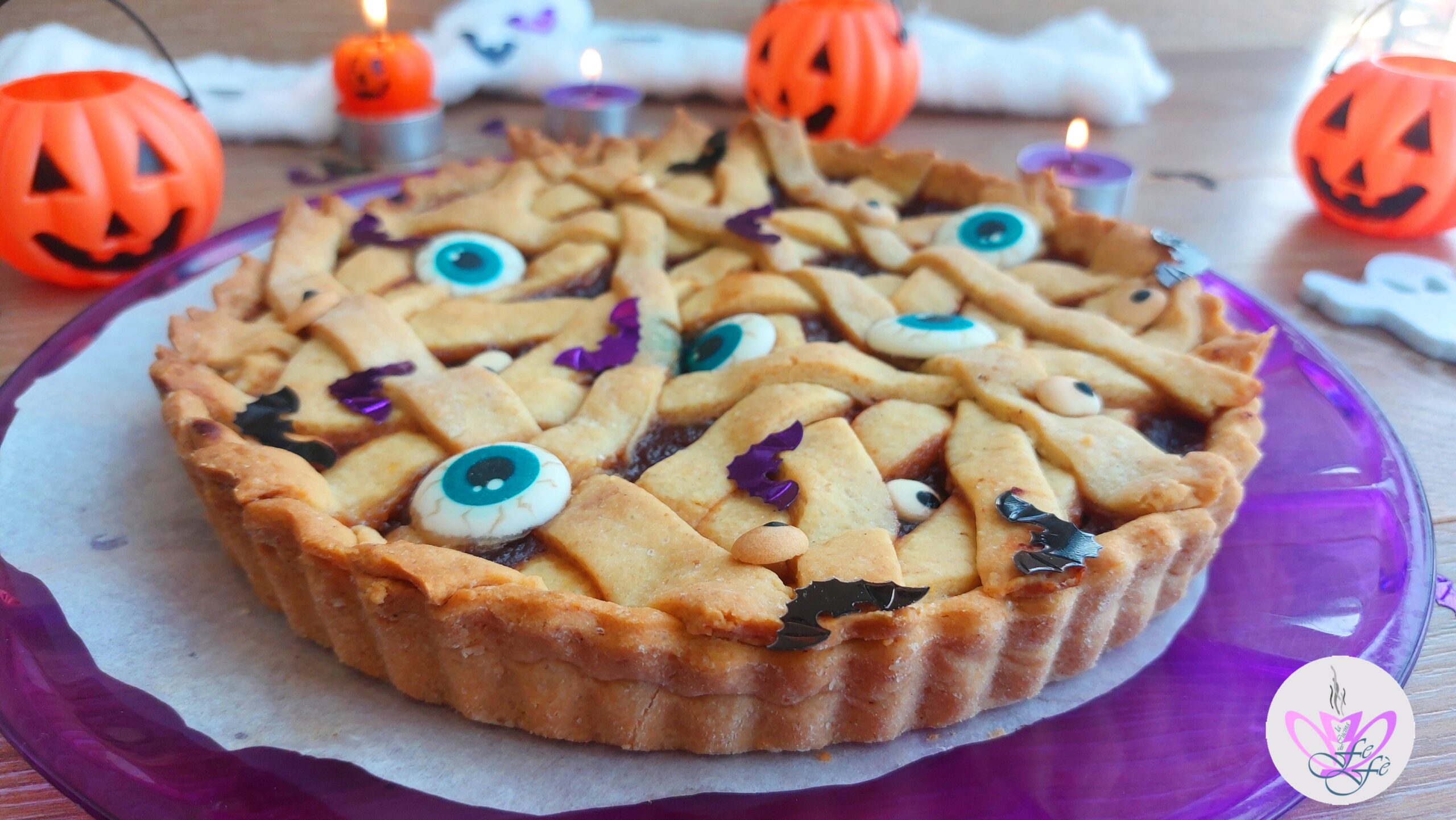 TARTA DE HALLOWEEN AL ACEITE