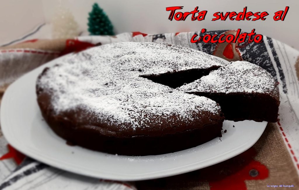 Tarta sueca de chocolate