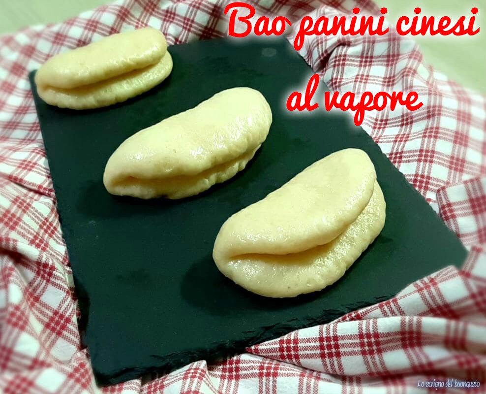 Bao panecillos chinos al vapor