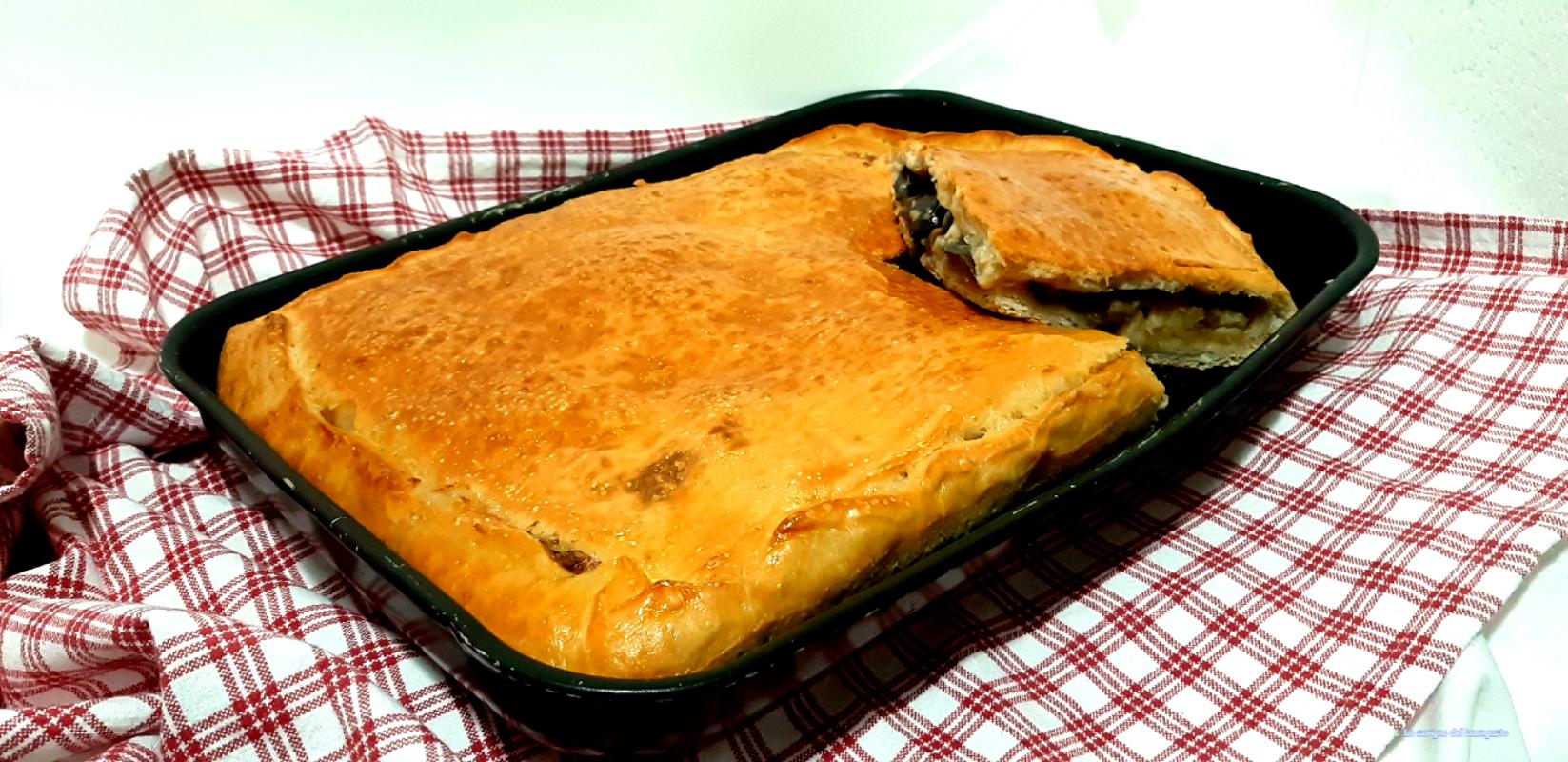 Tarta salada de verduras