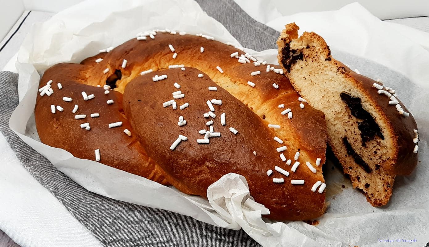 Trenza deliciosa rellena